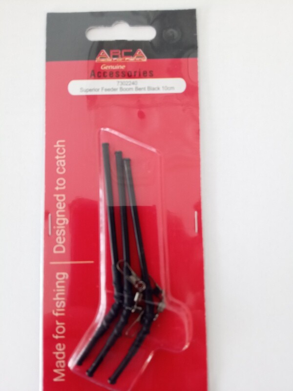 FEEDER boom bent black 10 cm ARCA
