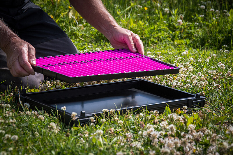 26cm Purple Pole Winder Tray (21 winders) - MATRIX