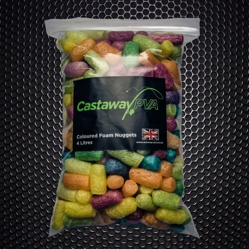 COLOURED FOAM NUGGETS - CASTAWAY PVA
