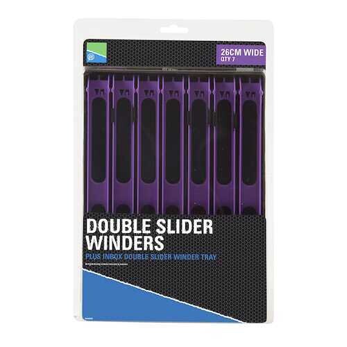 26Cm Wide Purple Double Slider Winders - PRESTON