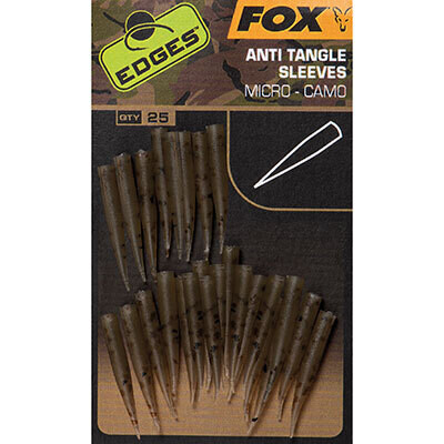 Edges Camo Micro Anti Tangle Sleevesx25 - FOX
