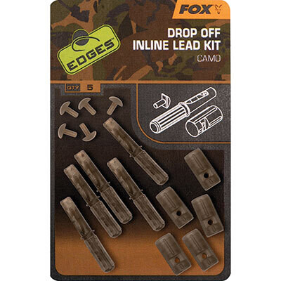Camo Inline Lead Drop Off Kits x 5 - FOX