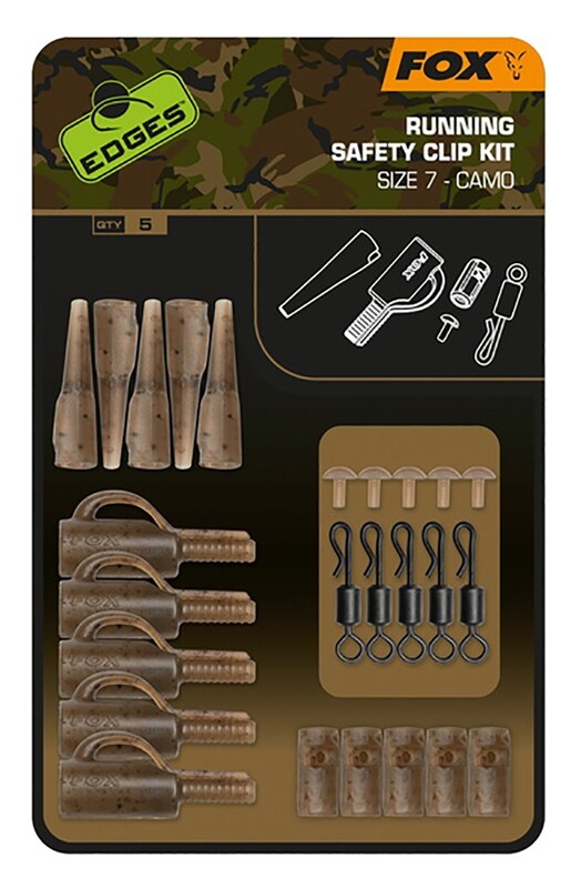 Edges Camo Running Safety Clip Kit - FOX