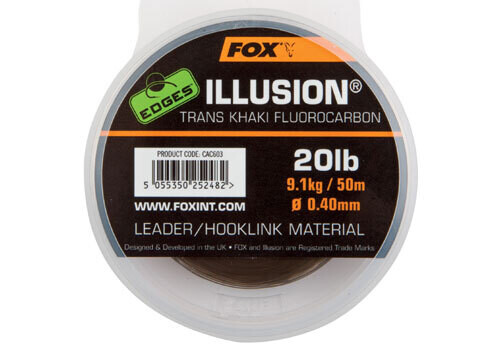 EDGES™ Illusion® - Trans Khaki 0.40mm - 20 LB