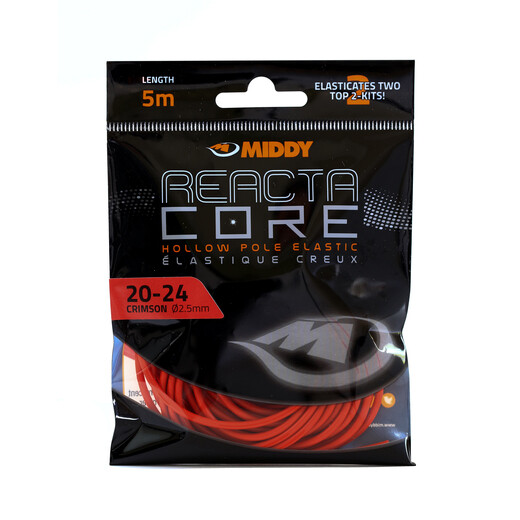 Reactacore Hollow Elastic - 20-24 Crimson (5m) - MIDDY