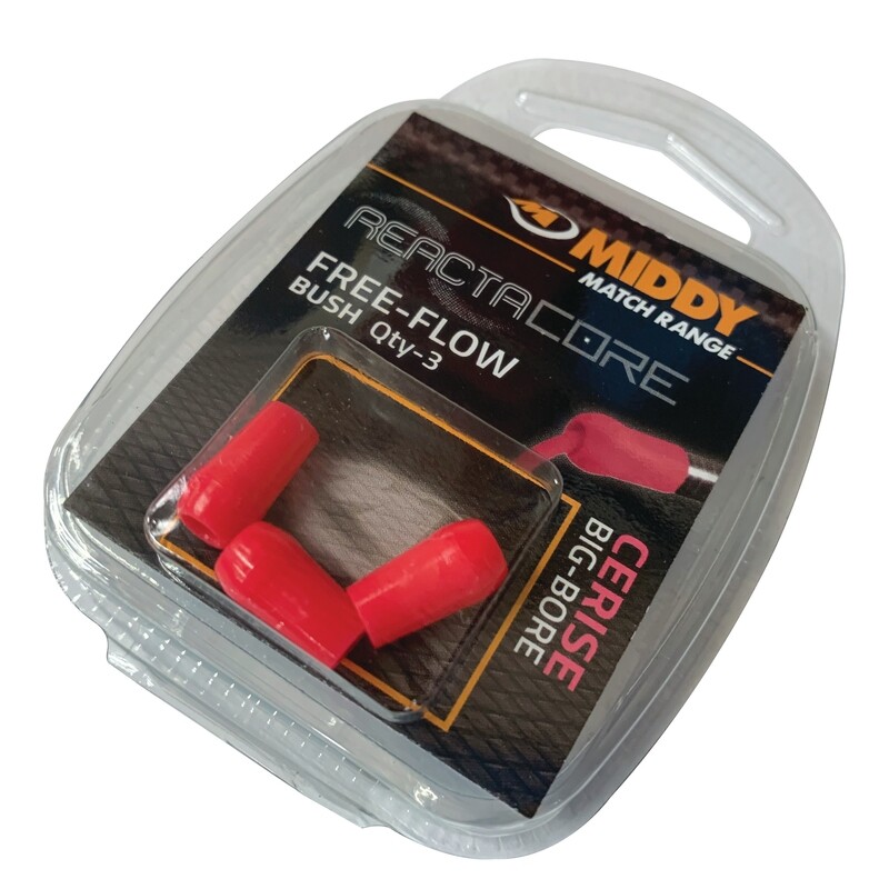 Reactacore Free-Flow Bush: 8-12 Cerise (3pc pkt)- MIDDY