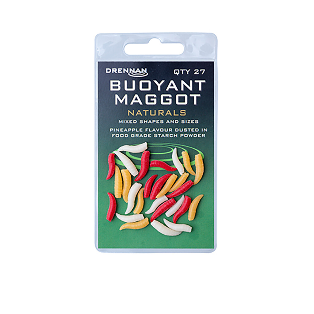 Buoyant Maggot , Natural - DRENNAN