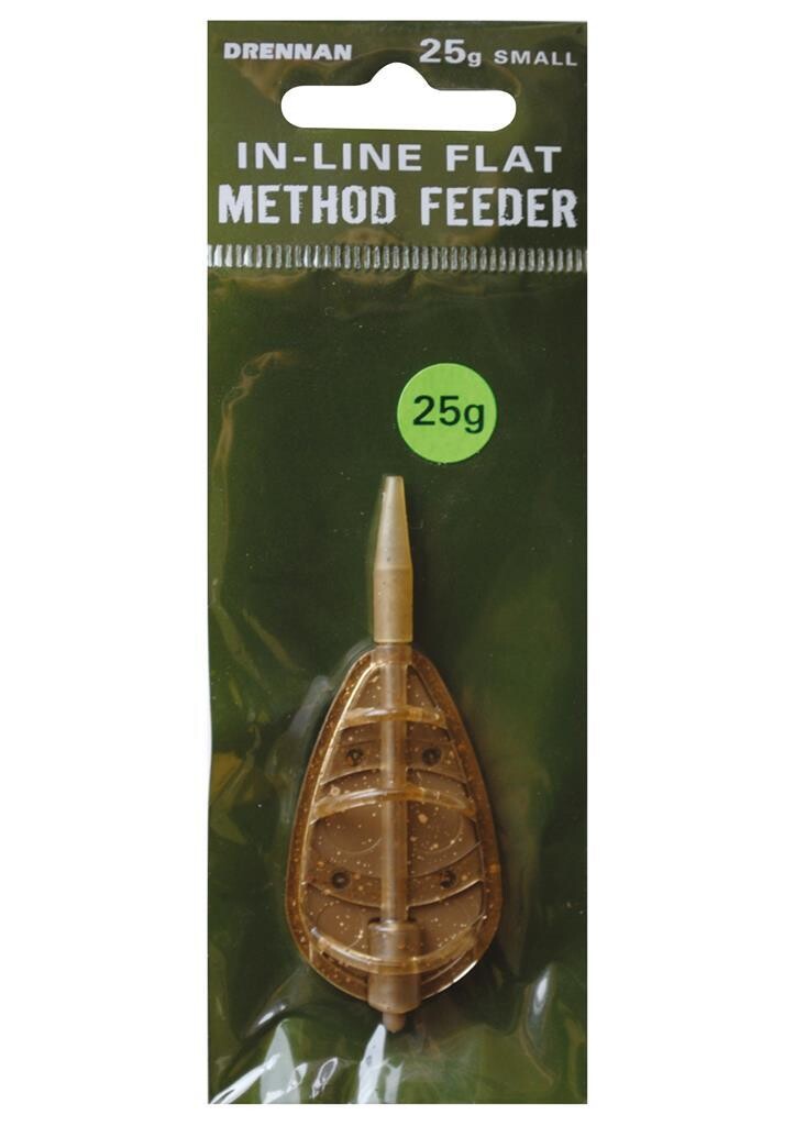 Flat Feeder (Loose) , 35g , Small- DRENNAN