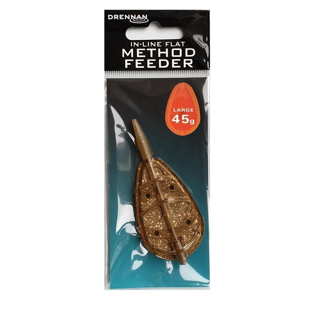 Flat Feeder (Loose) , 45g , Large - DRENNAN