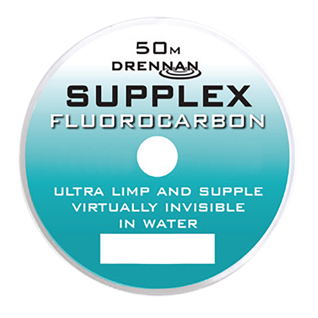 Supplex Fluorocarbon , 50m , 4.4 lb - DRENNAN