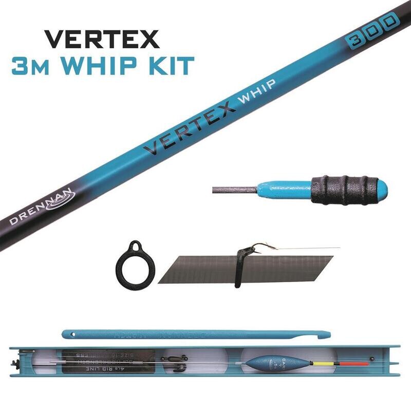 Vertex Whip Kit, 3 metre - DRENNAN