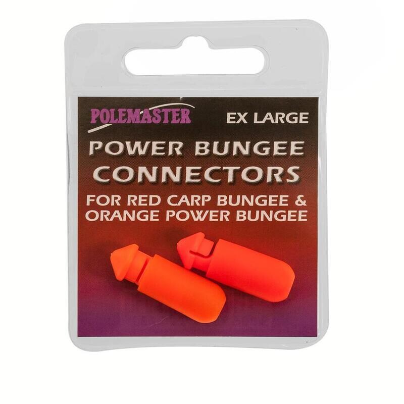 BUNGEE CONNECTOR BEADS , XL,  red and orange - DRENNAN