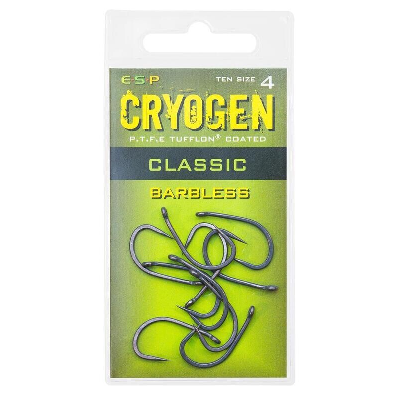 Cryogen Classic Hooks , Barbless (zonder weerhaak) - E.S.P.