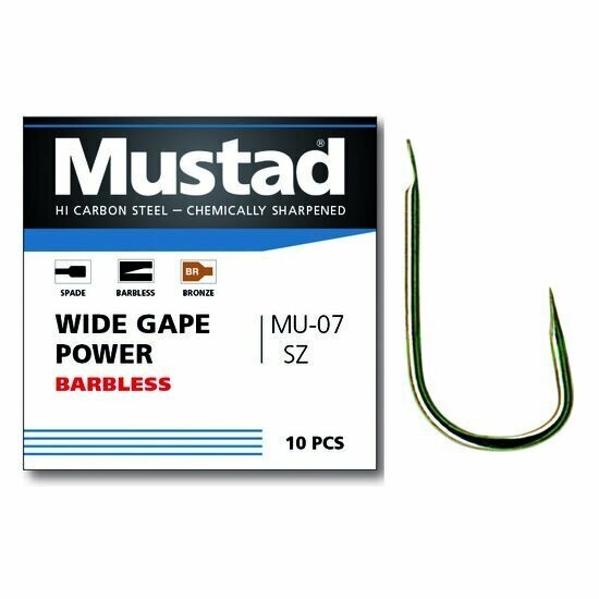 WIDE GAPE POWER BARBLES 12 - MUSTAD