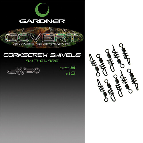 Covert Corkscrew Swivel Size 8 - GARDNER