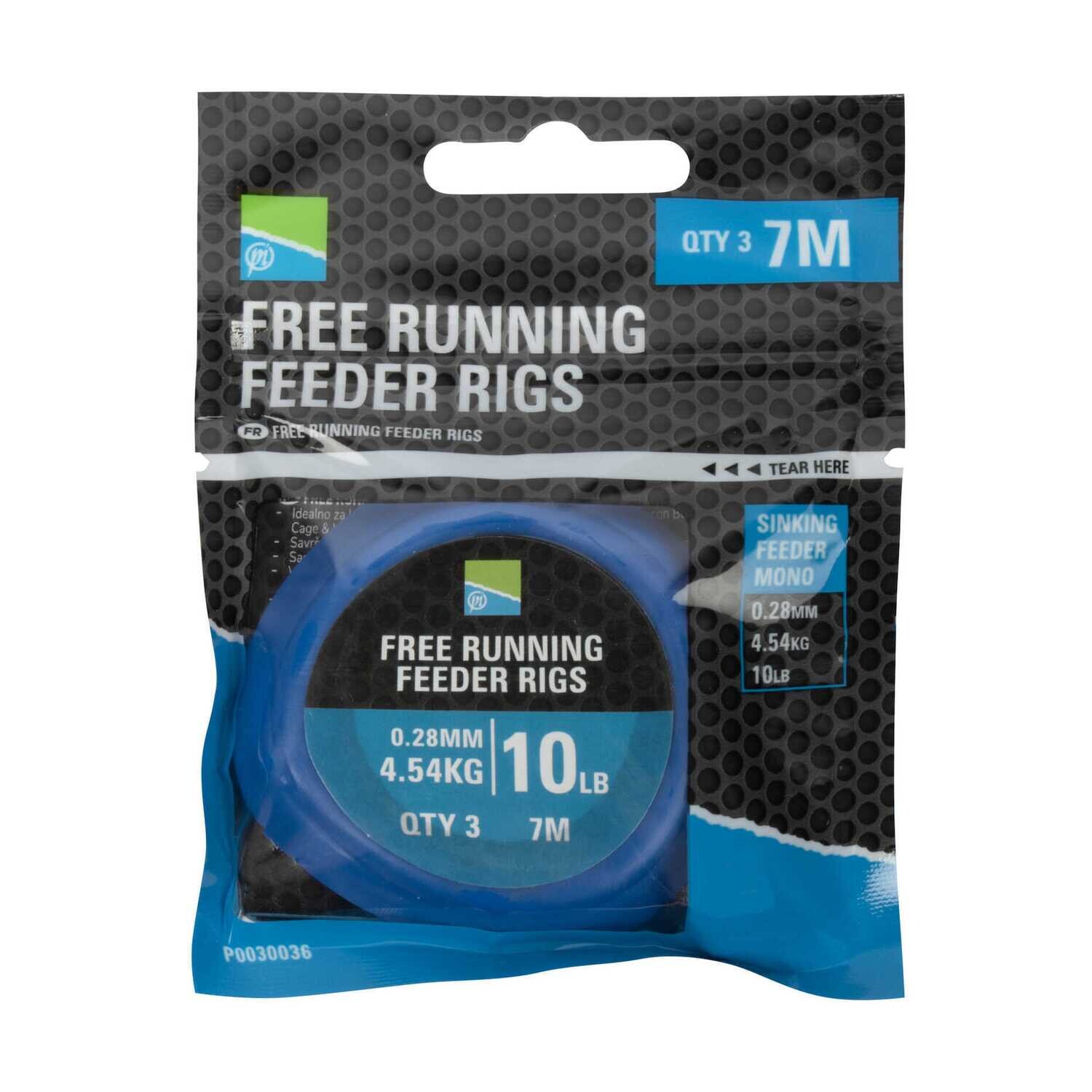 PRESTON FREE RUNNING FEEDER RIGS  - PRESTON