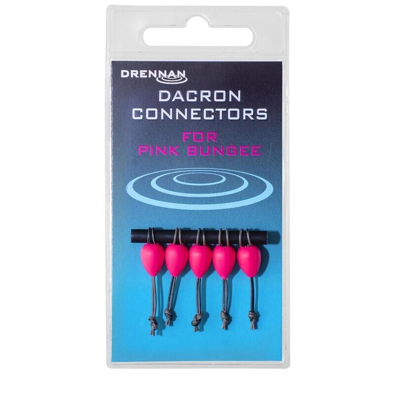 Dacron Connectors , Pink , 14-16 - DRENNAN
