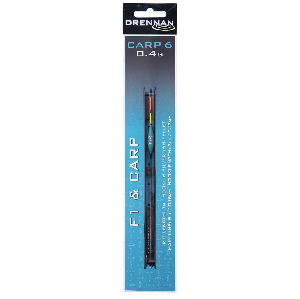 Carp-6, F1 &amp; Carp Pole Rig, 0.4g - DRENNAN