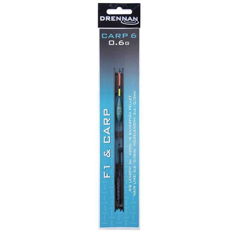 Carp-6, F1 &amp; Carp Pole Rig, 0.6g - DRENNAN