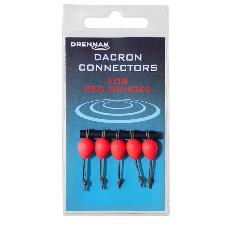 Dacron Connectors , Red , 18-20 - DRENNAN