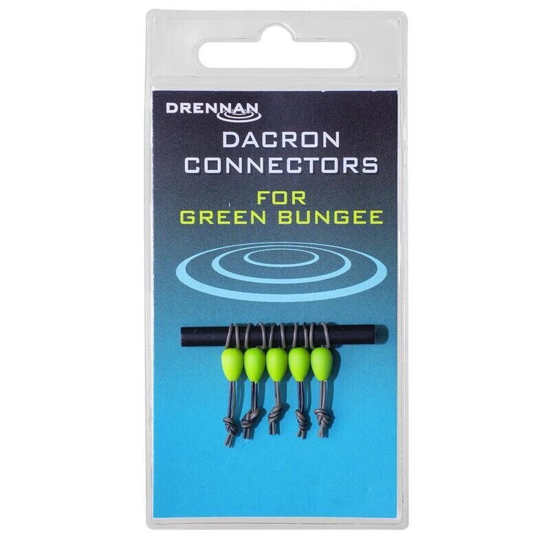 Dacron Connectors , Green , 6-8 - DRENNAN