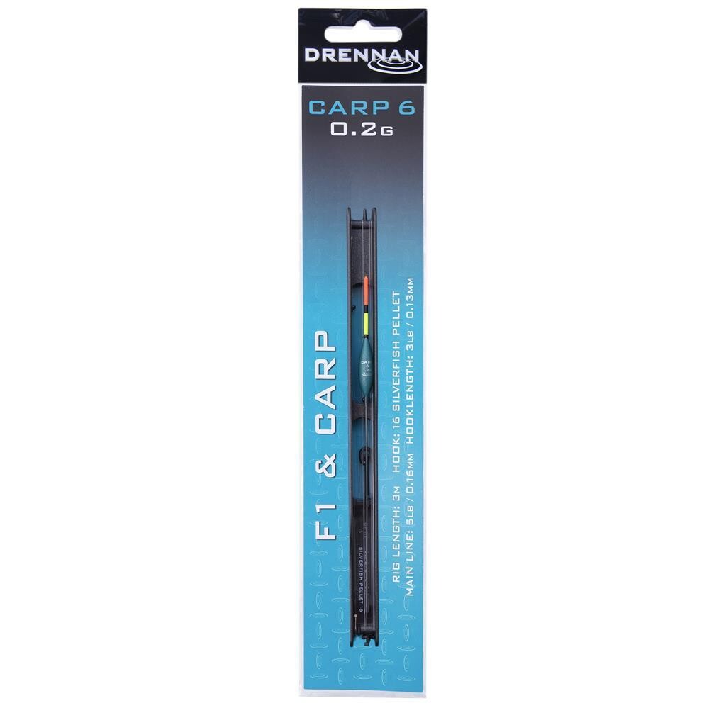 Carp-6, F1 &amp; Carp Pole Rig, 0.2g - DRENNAN