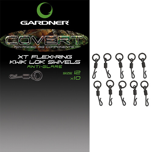 Covert XT Flexi-Ring Kwik Lok Swivels SZ 12 - GARDNER