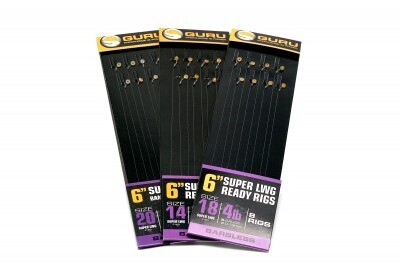 Super LWG ready rigs size 12 - Guru Tackle