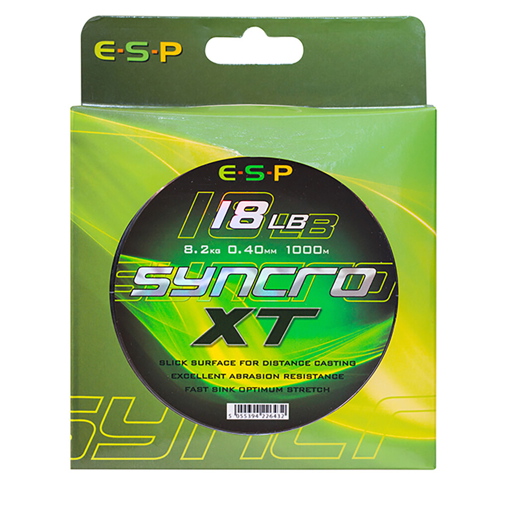 Syncro XT Standard 1,000m , Green 18lb - ESP