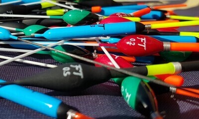 DOBBERS en toebehoren/ POLE FLOATS and accessories