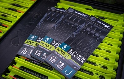 KLAARGEMAAKTE ONDERLIJNEN/ HAND TIED HOOKLENGTHS