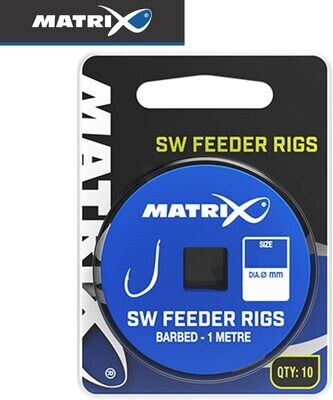 1m SW FEEDER RIG Size: 18, Diameter: 0.145mm - MATRIX