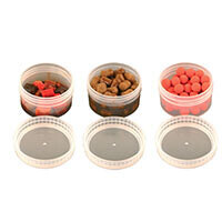 Bait Tubes Half Size Clear - FOX