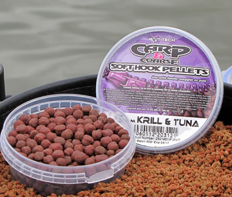 SOFT PELLETS KRILL &amp; TUNA 6 MM - BAIT-TECH