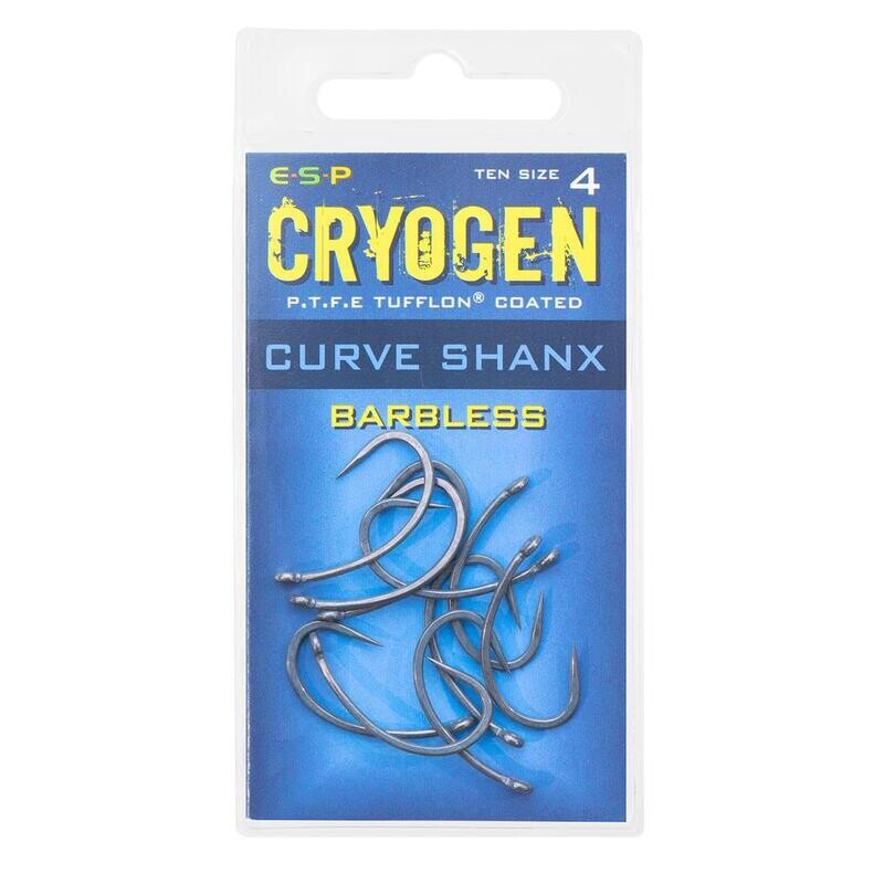 Cryogen Curve Shanx Hooks  Barbless (zonder weerhaak) - E.S.P.