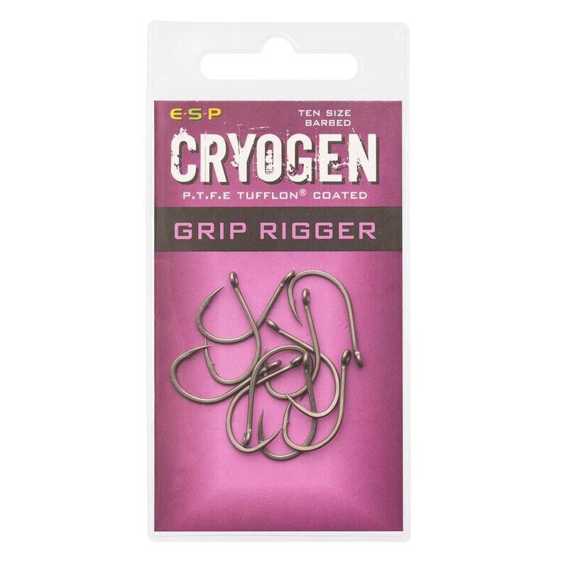 Cryogen Grip Rigger Hooks  Barbed (met weerhaak) - ESP