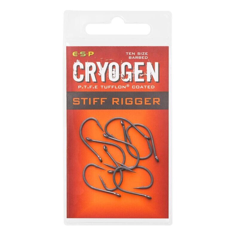 Cryogen Stiff Rigger Hooks Barbed (met weerhaak) - ESP