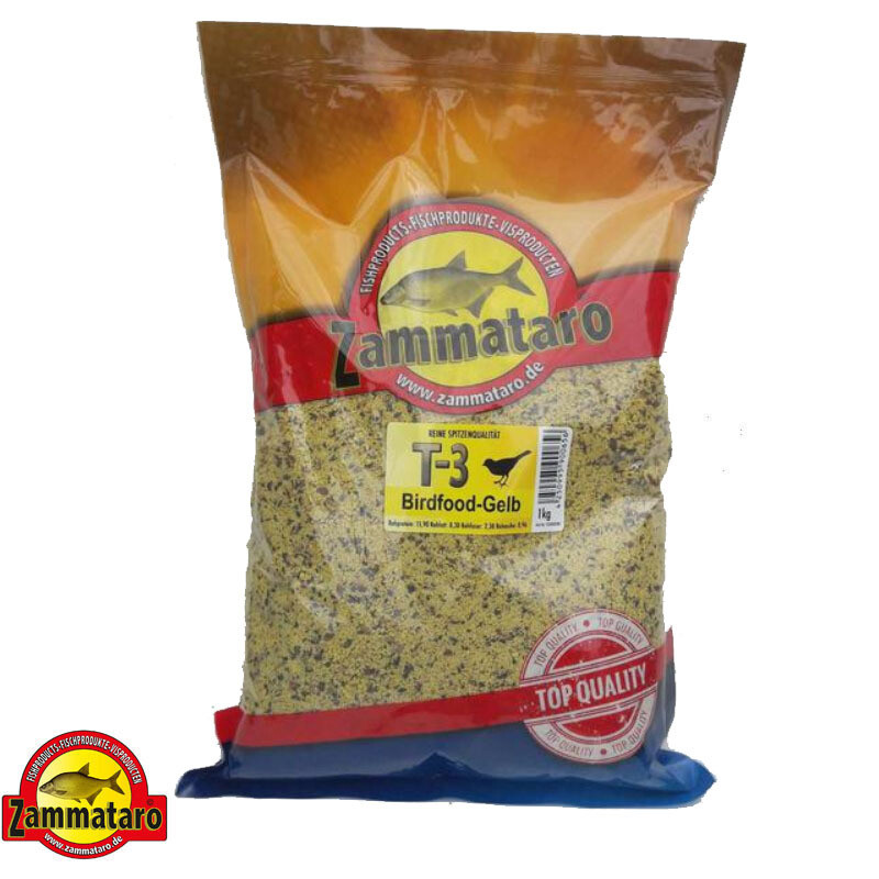 T-3 Birdfood Geel 1 kg - ZAMMATARO
