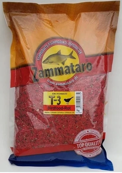 T-3 Birdfood Rood 1 kg - ZAMMATARO