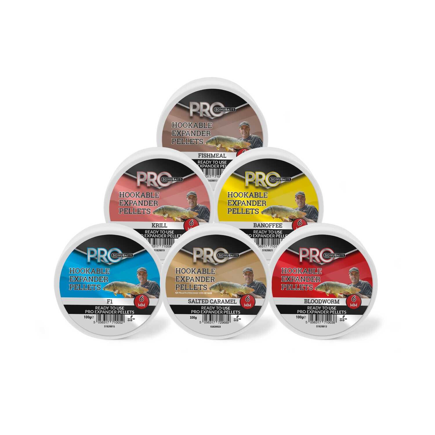 HOOKABLE EXPANDER  6 MM (SOFT PELLETS ) - SONUBAITS