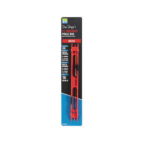 4 X 14 F1 MAGGOT POLE RIG - PRESTON