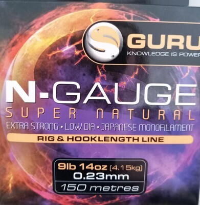 N-Gauge Super Natural Clear - GURU TACKLE