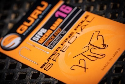 Super Fine Pole hooks - GURU - (Barbed/Spade End - met weerhaak/met bledje)