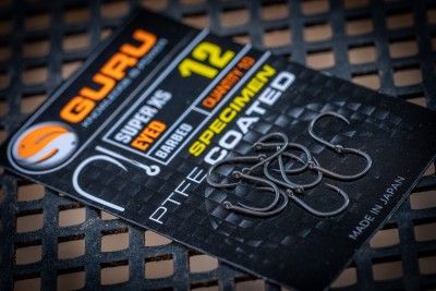 Super XS  (Barbed/Eyed) Hooks - GURU TACKLE