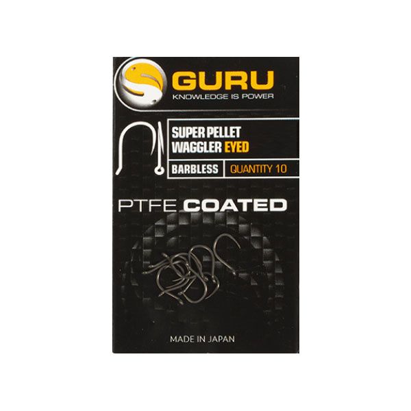 Super Pellet Waggler Hook  (Barbless/Eyed - Guru Tackle