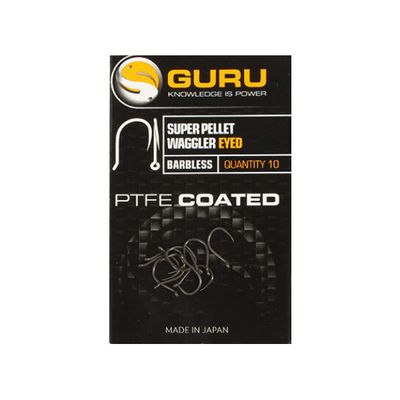 Super Pellet Waggler Hook  (Barbless/Eyed - Guru Tackle