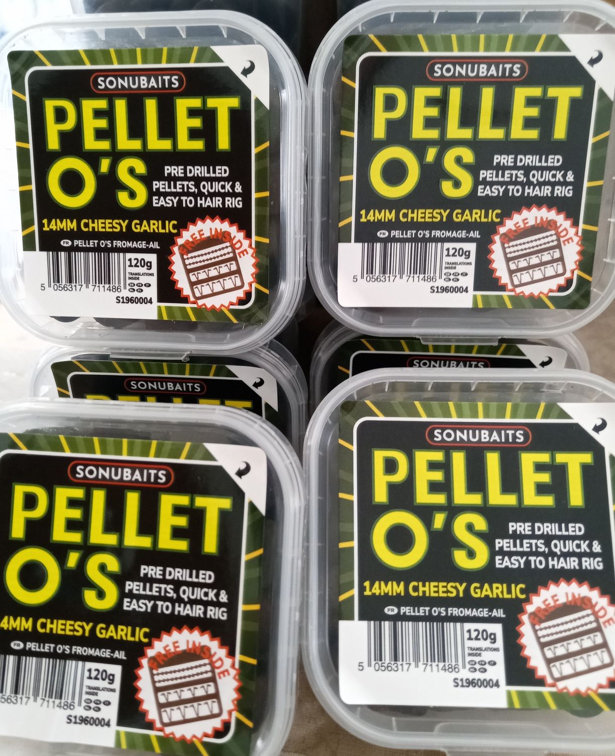 CHEESY GARLIC 14 MM - PELLET O&#39;S - SONUBAITS