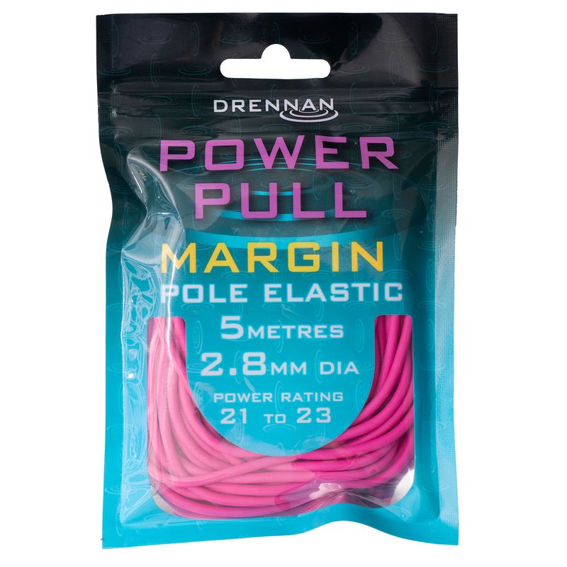 Power Pull Margin Elastic 2.8mm Pink - DRENNAN