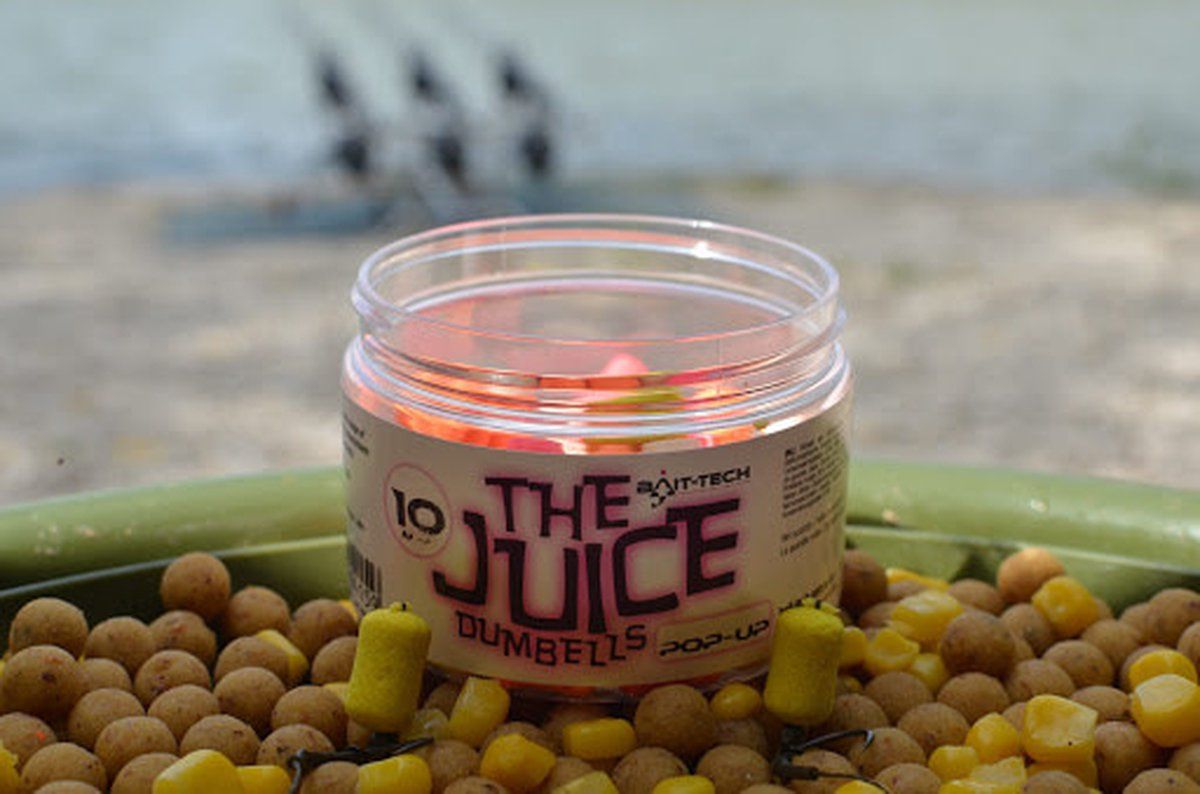 8 mm DUMBELLS THE JUICE - WAFTERS - BAIT-TECH