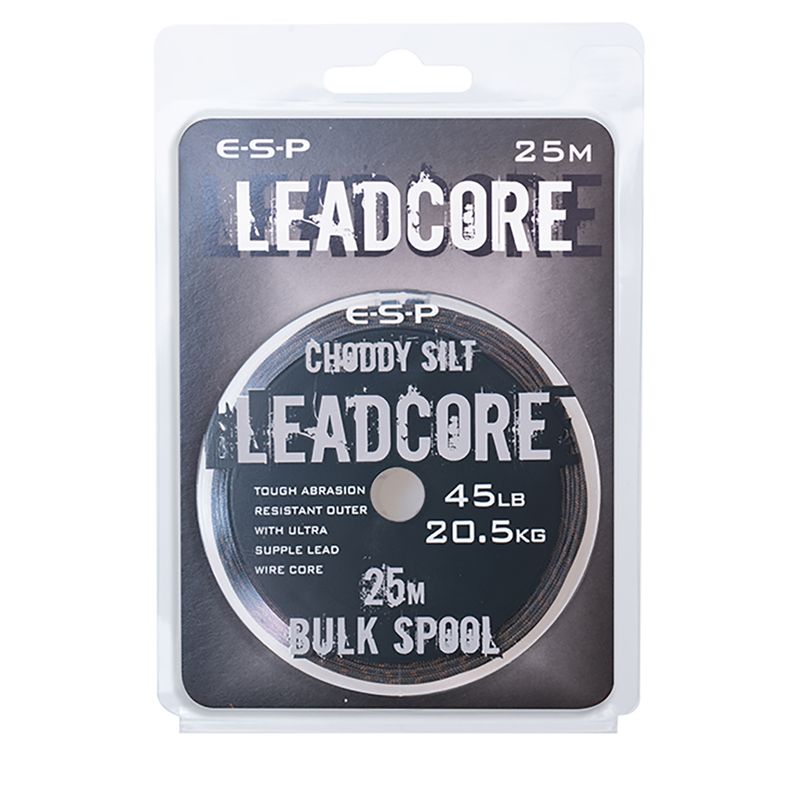 Leadcore , Choddy silt 45lb  (25m) - ESP